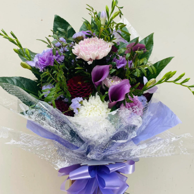 Hello - Say hello in style with this fabulous hand-tied. Why not take the opportunity to be spontaneous and surprise them today with a stunning flower delivery by their local florist.